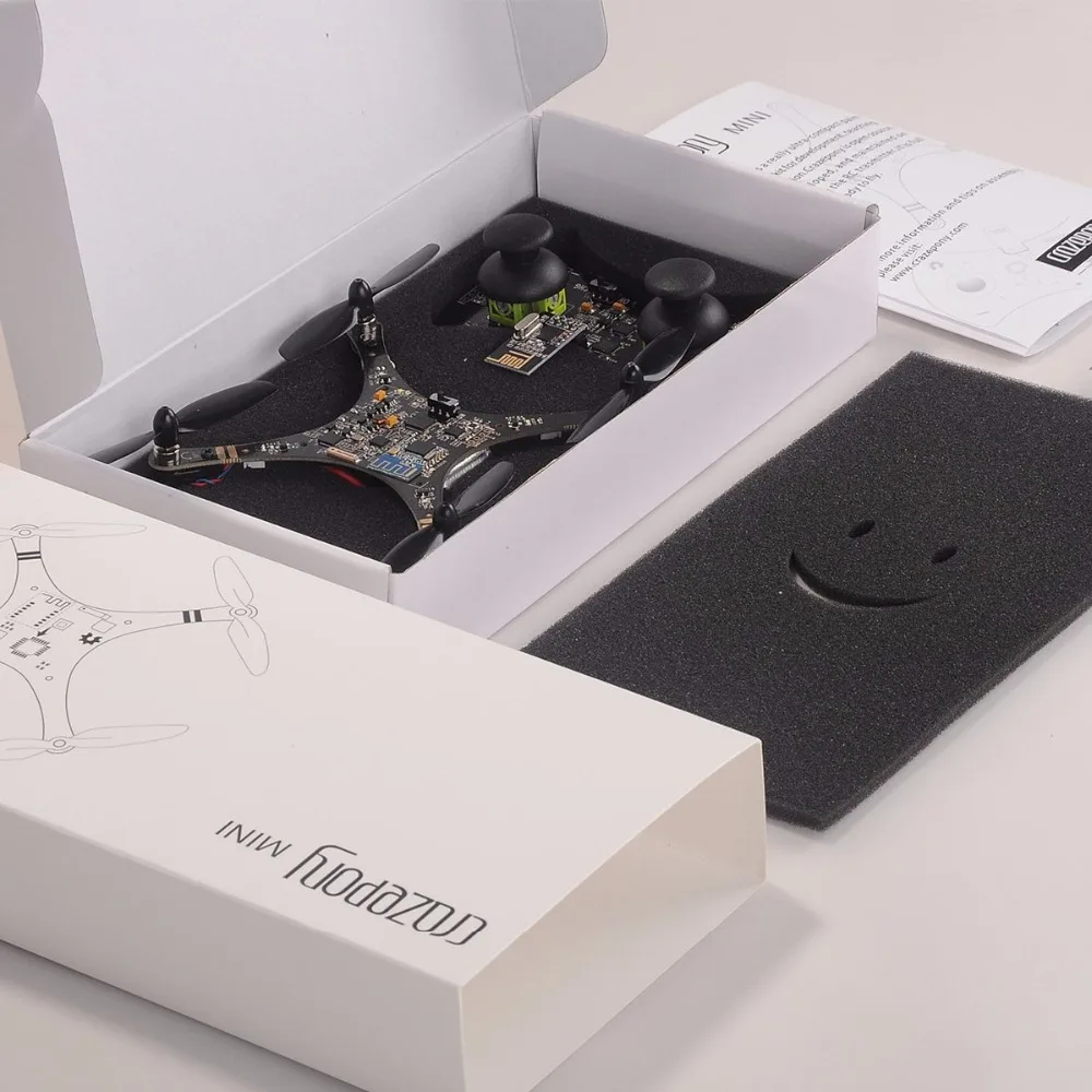 Мини Квадрокоптер Дрон RC Crazepony Quad Rotor с открытым исходным кодом PCB платформа