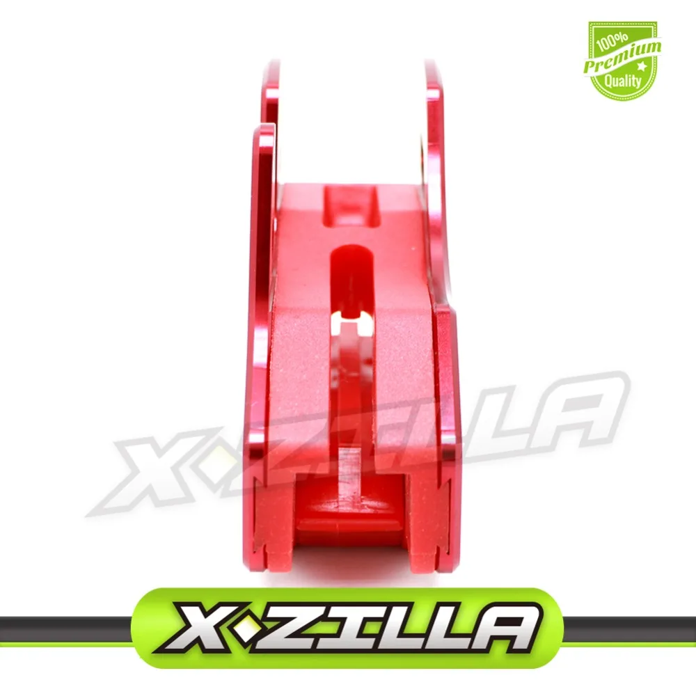 Красная Защитная крышка для цепи CNC 60T направляющая драйвера HONDA CRF 250 CRF250 CRF250R CRF450R