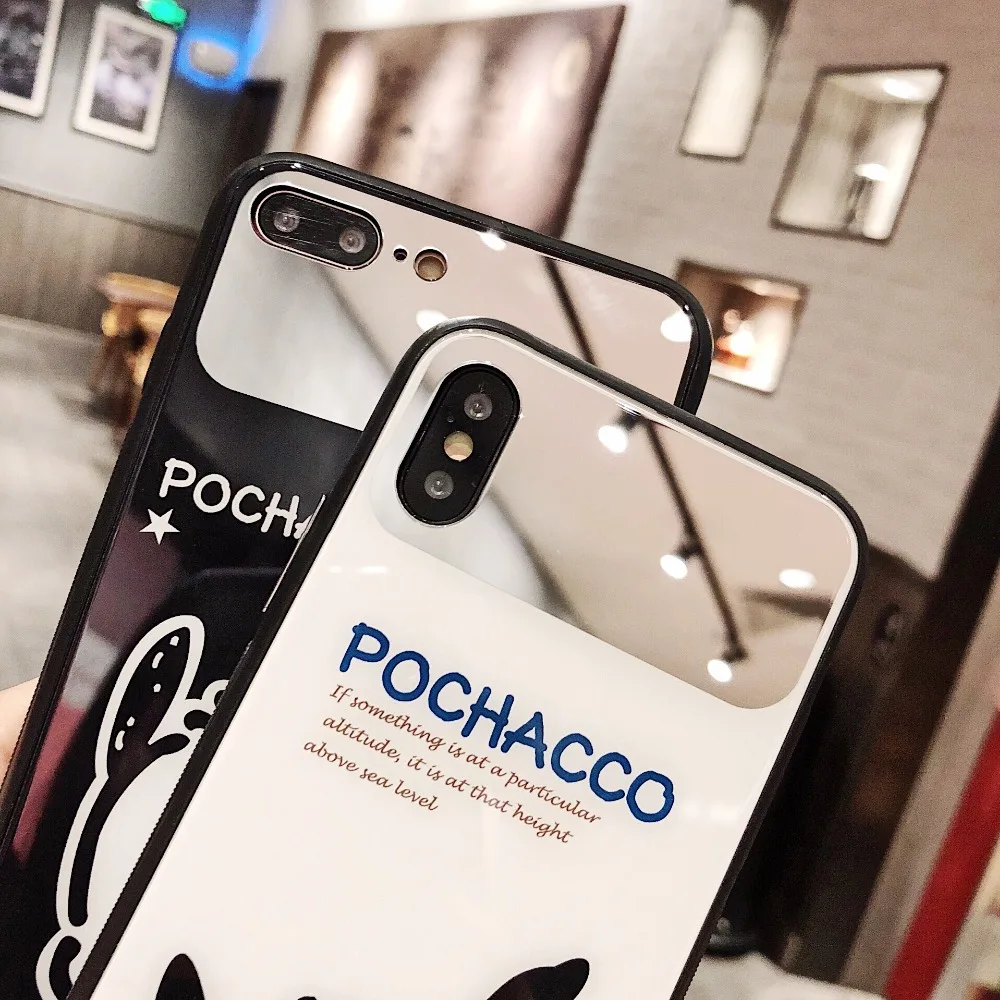 PEIPENG для iPhone 7 7Plus 6 6S 6Plus 8 8Plus X XR XS Max роскошный модный зеркальный противоударный