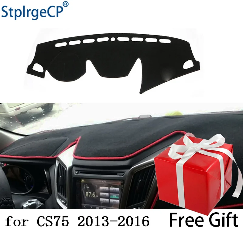 

Для CS75 2013-2017 коврик для приборной панели Защитная Накладка на подушку интерьерная наклейка Аксессуары для стайлинга автомобиля