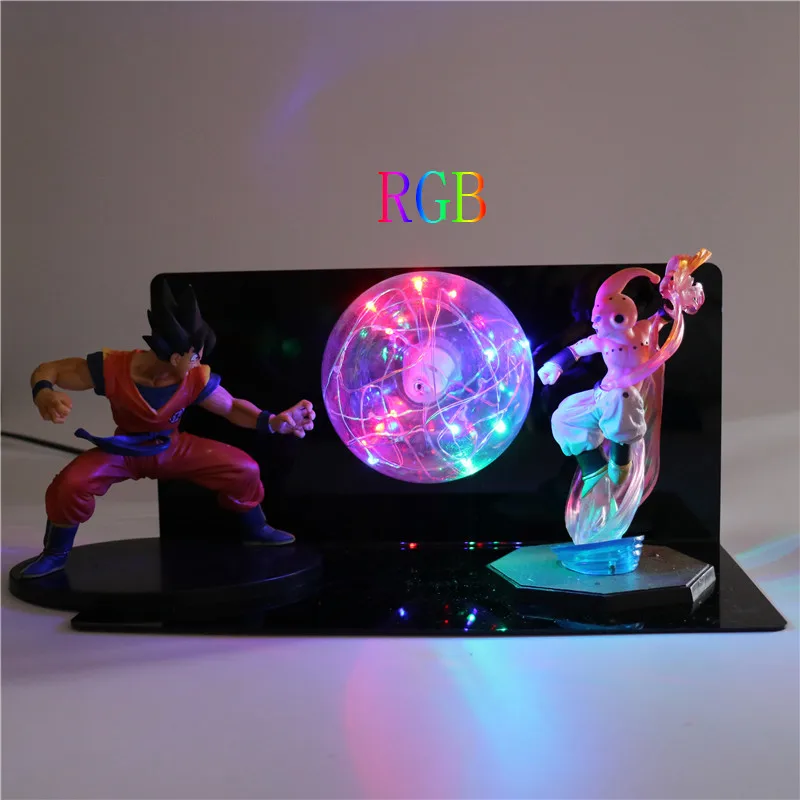 Мальчиков творческие огни Dragon Ball Супер Z Goku Diy светодиодный свет ночи Действие