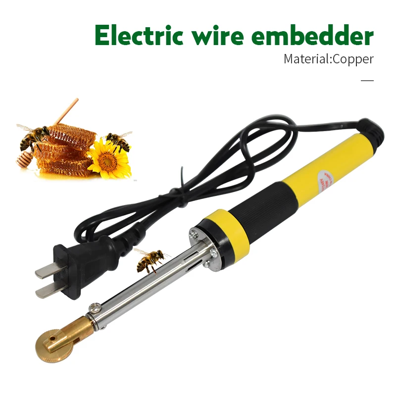 

Brand 1PCS Electric Wire Embedder Beekeeping Tool Beekeeper Nest Installation Tools Electric Gear Wire Embedder Beehive Nest Box