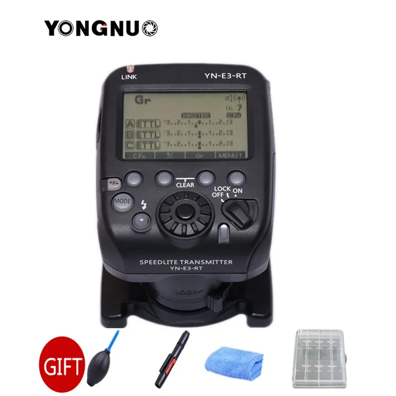 YONGNUO YN-E3-RT II TTL радиосинхронизатор Speedlite передатчик как фотовспышка для Canon ST-E3-RT