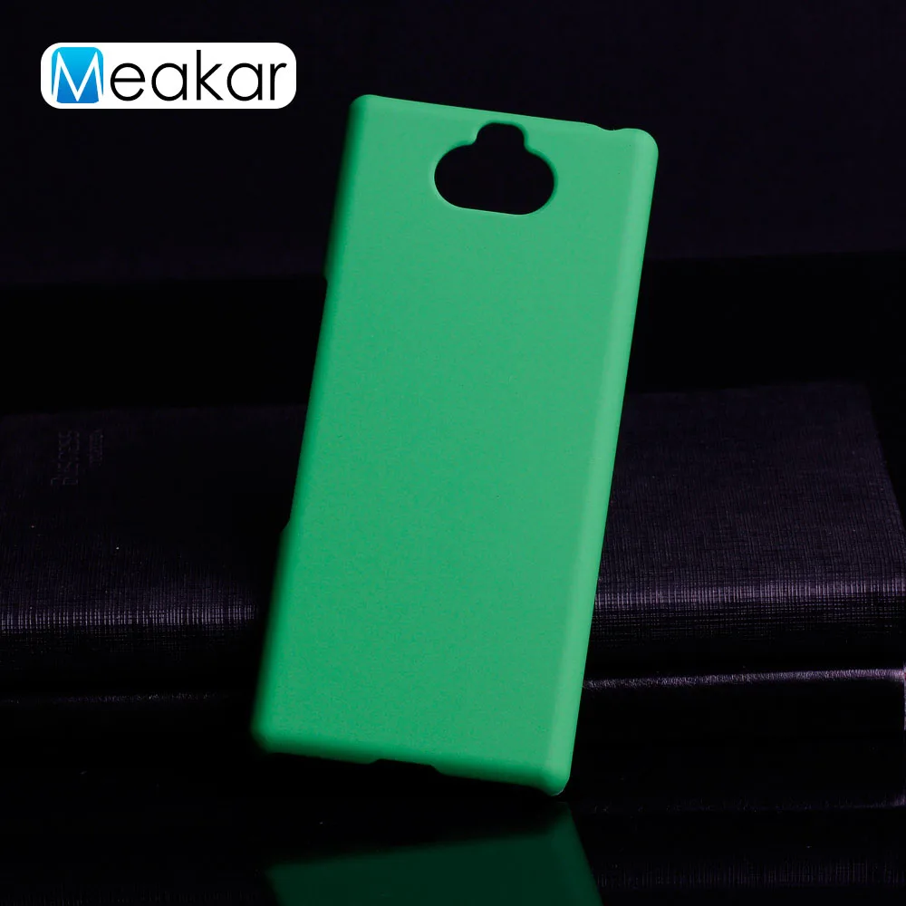 Матовая Пластик Coque 6.0For sony Xperia 10 чехол для sony Xperia 10 Xa3 I3113 I4113 I4193 I3123 телефона чехол-лента на заднюю панель - Цвет: Green