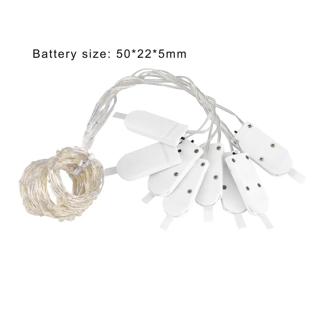 1 2/2 м медные Светодиодные ночные светильники RGB прикроватный столик домашний