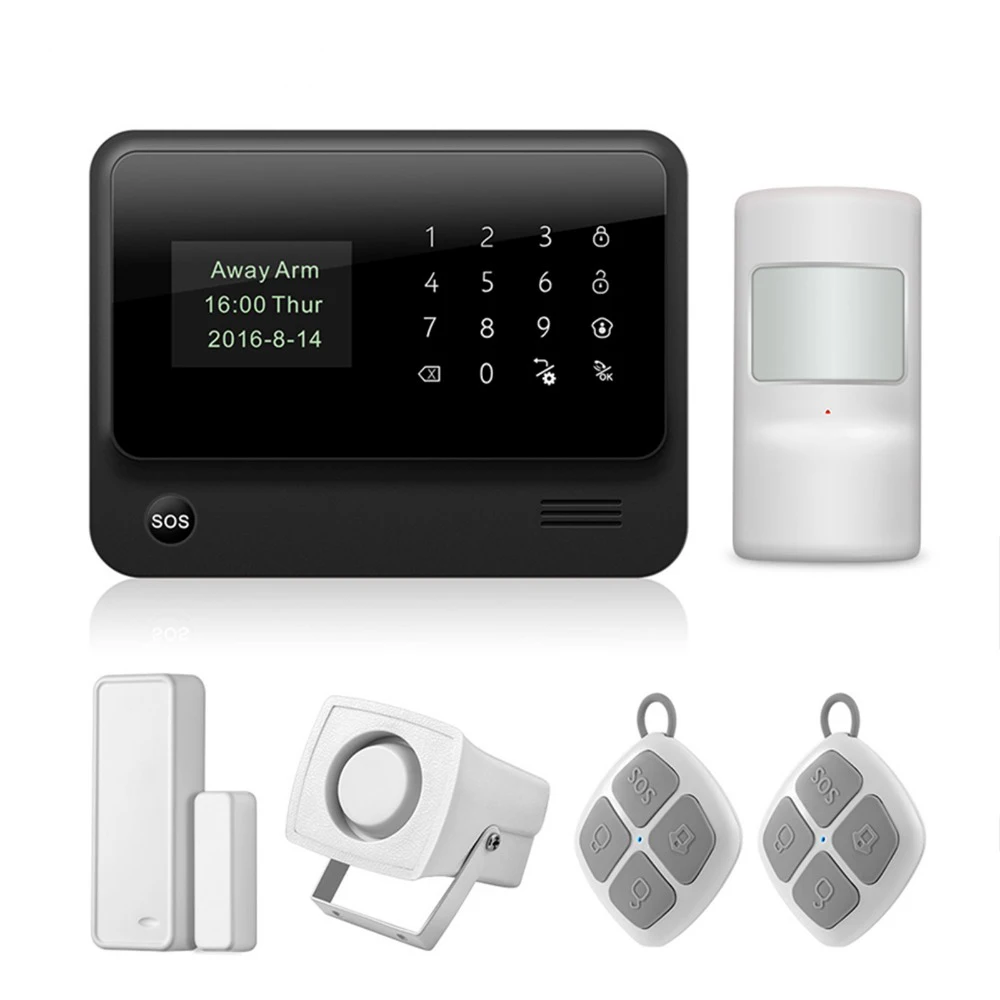 Fuers G90B Wi Fi GSM 2G GPRS система сигнализации Сенсорная клавиатура беспроводная умная
