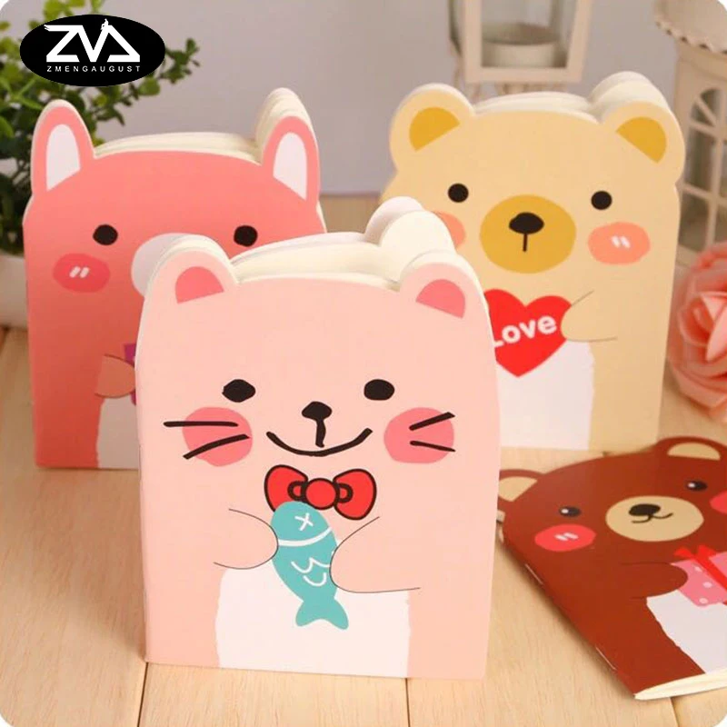 Тетрадь для рисования в виде медведя цвет ассортименте | Канцтовары офиса и дома