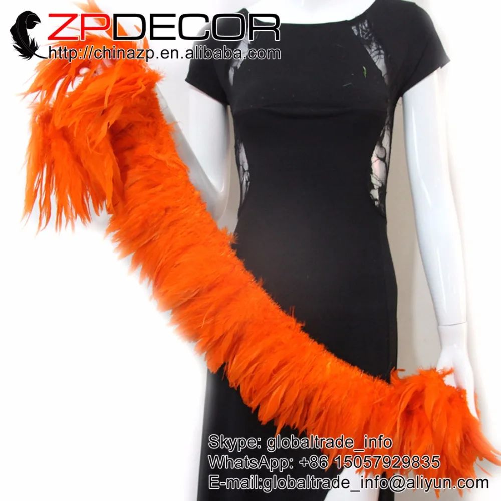 ZPDECOR 800 шт./лот 6 8 дюймов красивый отбеливатель крашеный петух шлаппен перья цвет