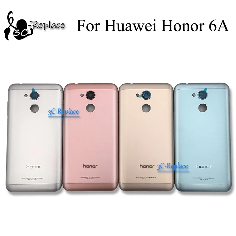 Задняя крышка батарейного отсека для Huawei Honor 6A корпус задние Стеклянные детали Play