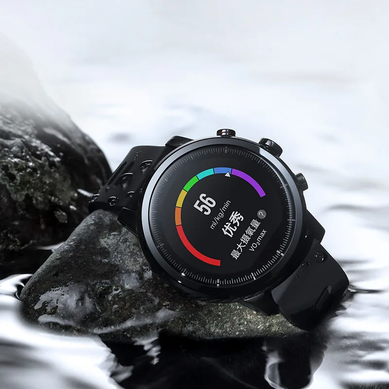 Смарт часы Xiaomi Mi Huami Amazfit 2 Stratos мужские с GPS PPG монитор сердечного ритма