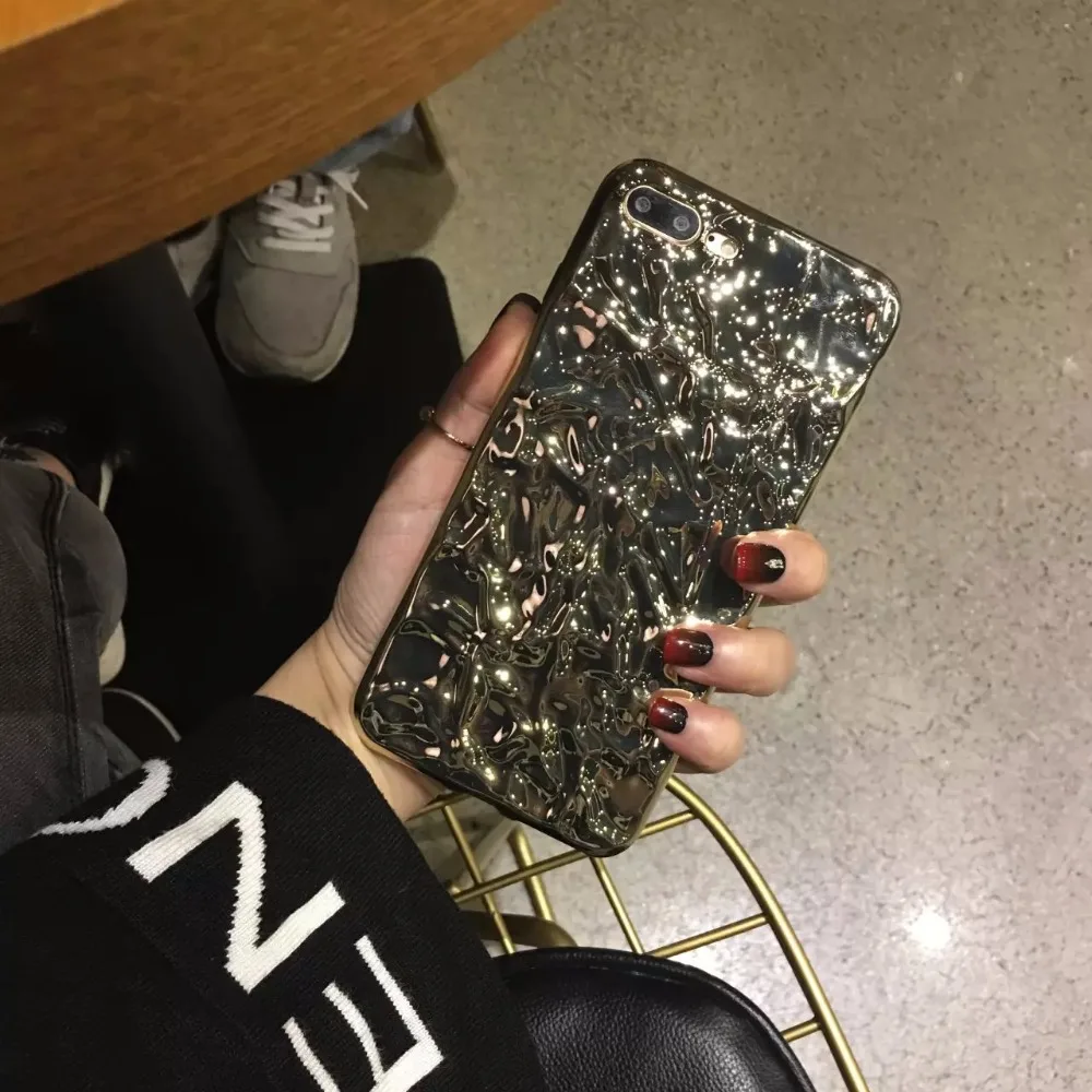 Hazy beauty For Iphone 7 CASE New Luxury Glitter Silicone Hard Elegant 6 6plus 6S 6Splus 7plus Cover |