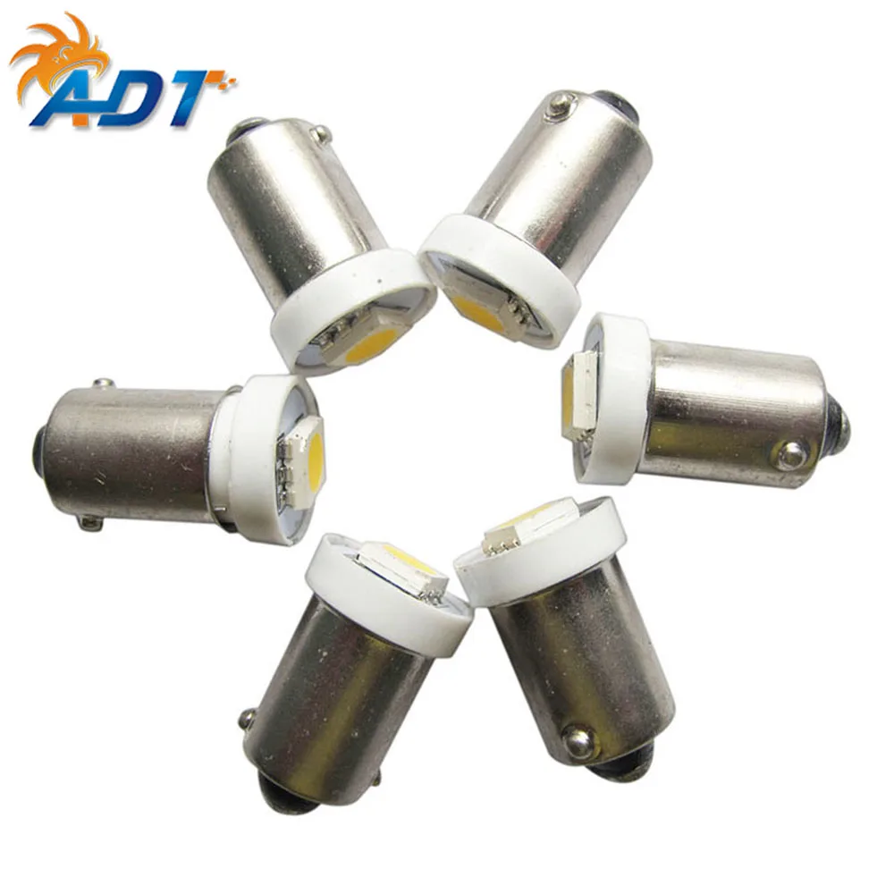 100 шт. Ba9s #44 #47 AC 6 3 в 5050smd пинбол светодиодные лампы для игра части машины не