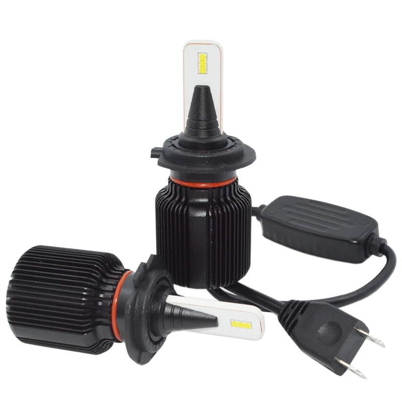 Лампа для фар H7 led H4 H11 9005 HB3 9006 HB4 40 Вт чрезвычайно яркая светодиодная