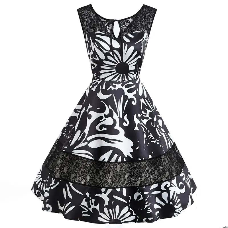 Летнее кружевное готическое вечернее платье женское Открытое сексуальное без