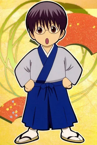 

Gintama Shinpachi Shimura Blue Cosplay Costume Free Shipping Custom Made for Halloween and Christmas