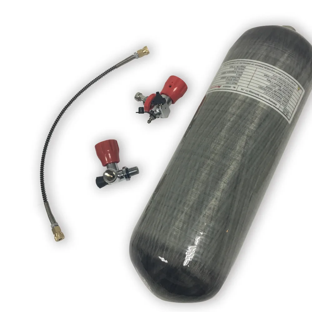AC109101 9L 4500Psi CE резервуар для дайвинга пистолет сжатый воздух оборудование Pcp