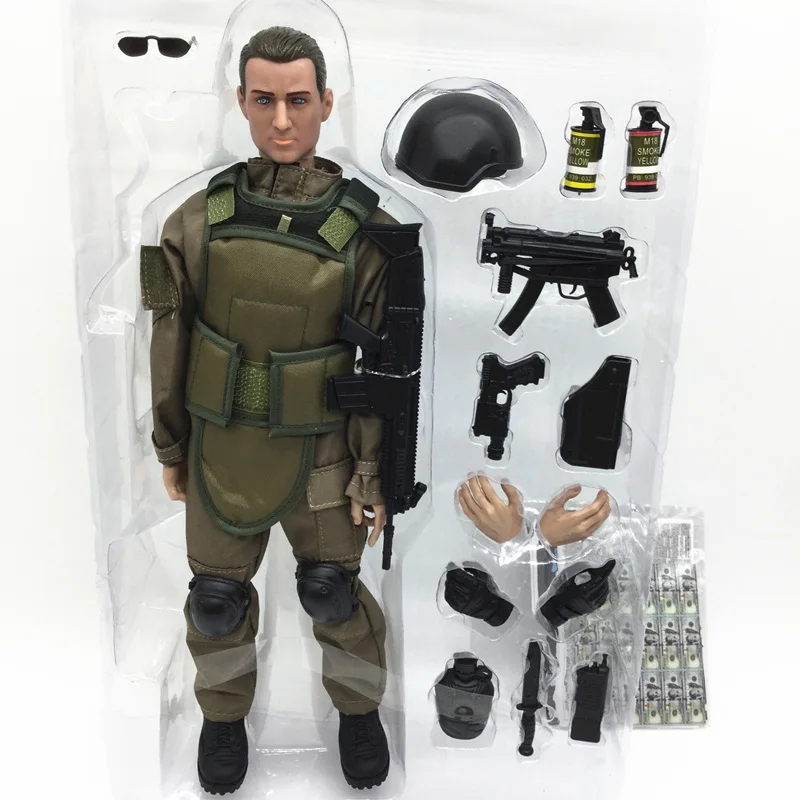 NB04 PATTIZ 1/6 12 ''SWAT фигурка модель игрушки Военная армейская боевая игра игрушки для мальчиков на день рождения - Цвет: NB04