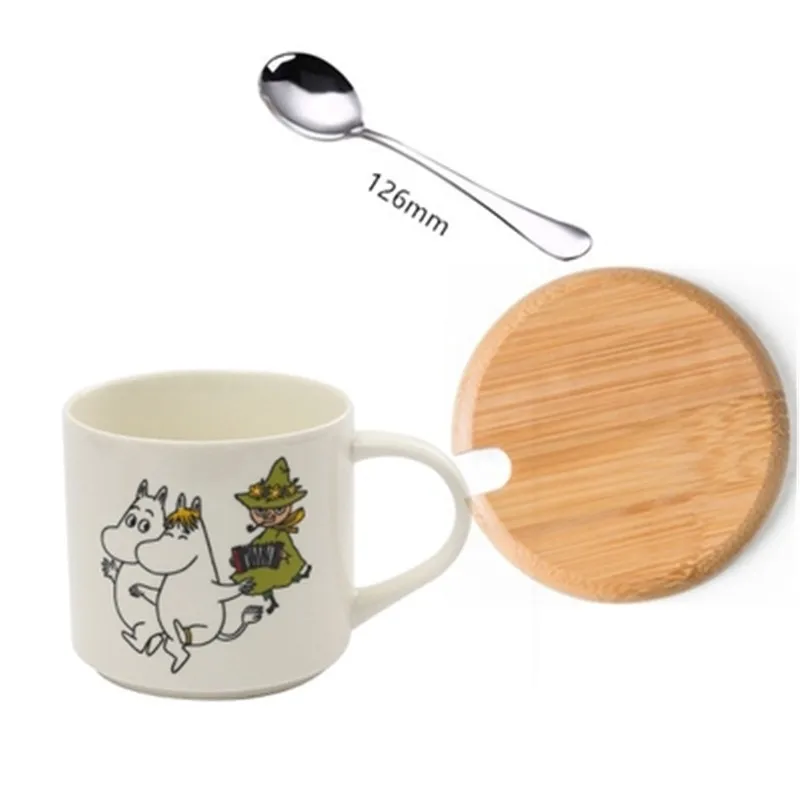 Moomin чашки и кружки Милая керамическая кружка Kubek Termiczny семья Nnamel Mokken подарок для
