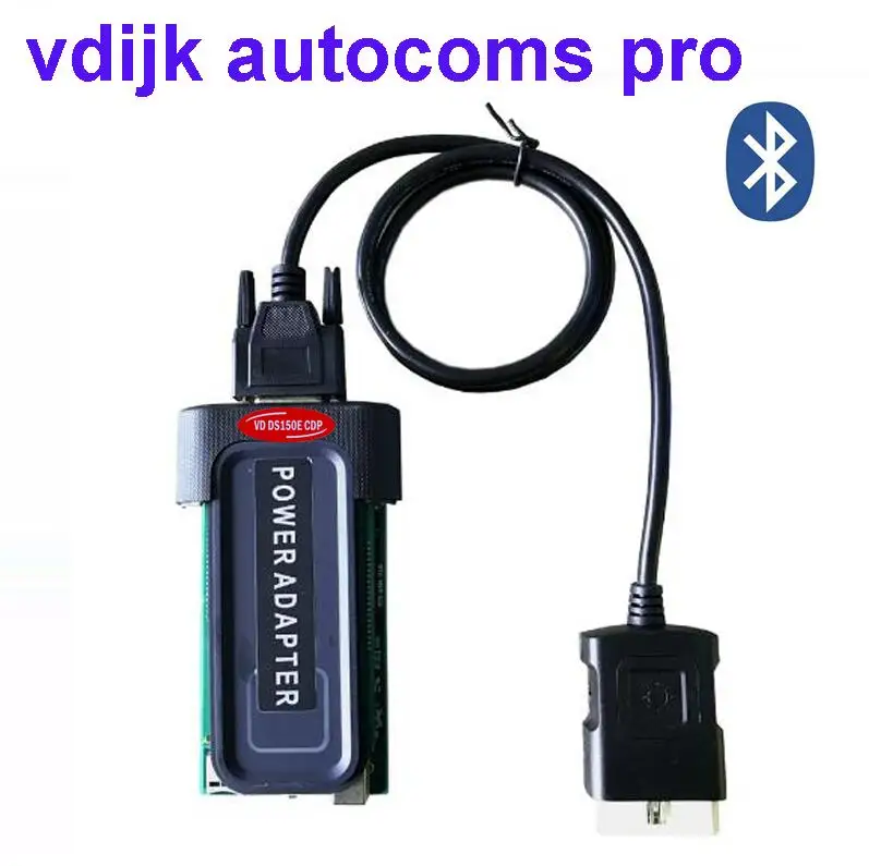 with bluetooth Сумасшедший купить!,0 программное обеспечение KEYGEN VD DS150E CDP для мультибрендовых TCS автомобилей и грузовиков obd2 сканирующий инструмент vdijk autocoms pro - Цвет: with bluetooth