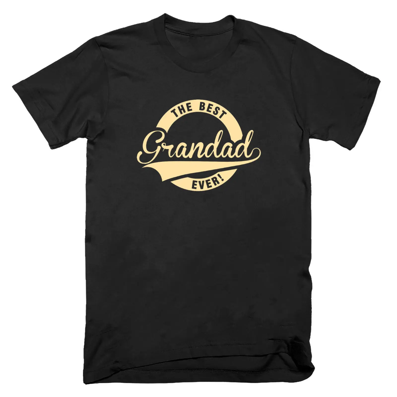 Мужская футболка с надписью BEST GRANDAD EVER забавная Dads Day Gift Размеры S 3XL крутая