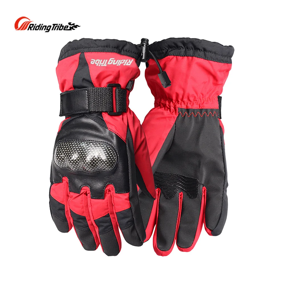 Езда племя мотоциклетные перчатки для зимы мужские и женские Guantes