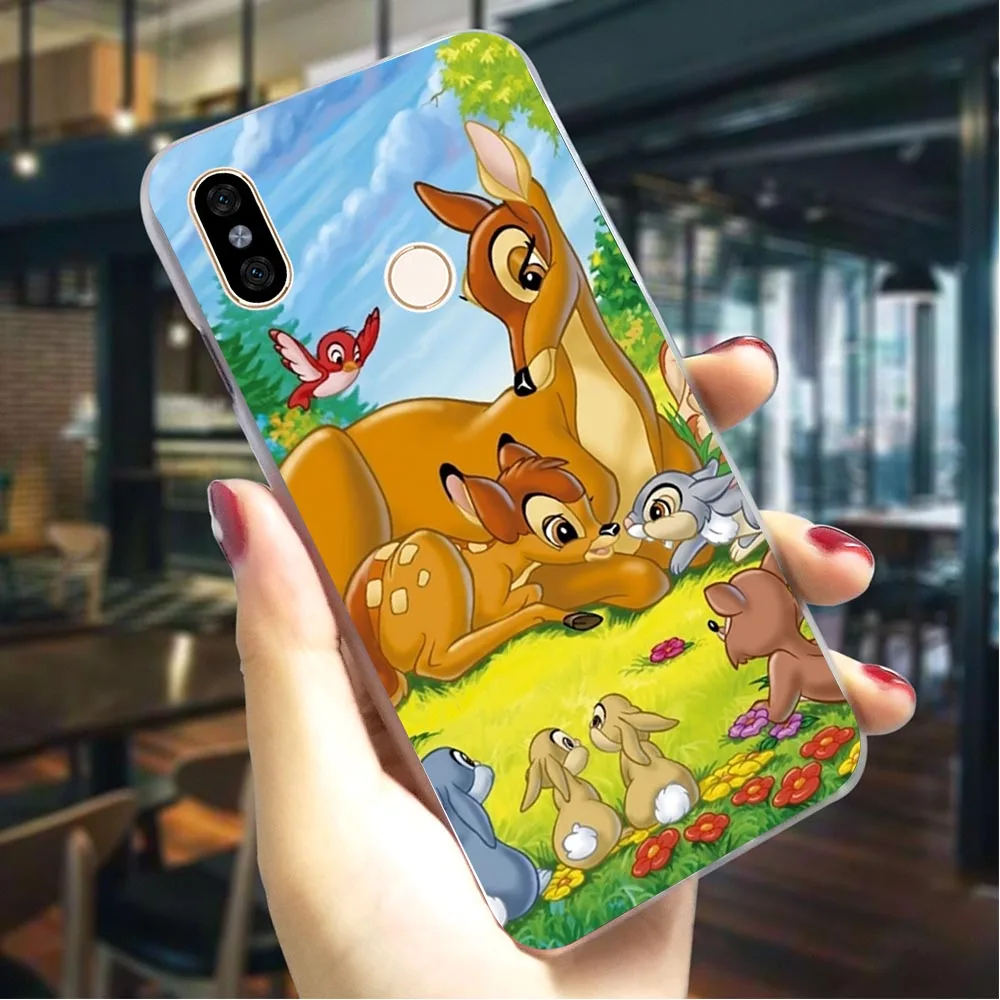 K0006112 Чехол для телефона Xiao mi A2 Sika Олень Бэмби чехол mi A1/A2 Lite mi 8/mi 8 Lite 8 9 SE mi x 2 S жесткий защитный чехол - Цвет: K0006112