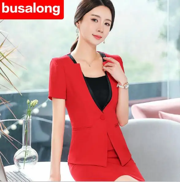 Женский деловой костюм для интервью Офисная форма дизайнерский блейзер с