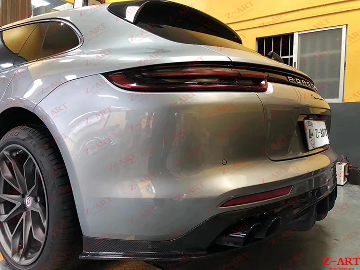 Z ART углеродное волокно тюнинг пакет для Porsche Panamera S 4S 2017 2019 реальные