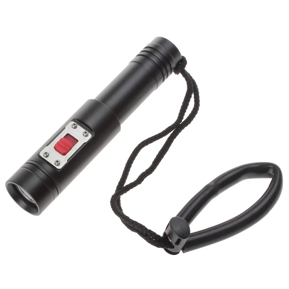 

Diving Flashlight Portable Magnetic Switch Torch Cree XM-L2 U4 LED Underwater Video Light Rechargeable Led Diving Torch Lamp