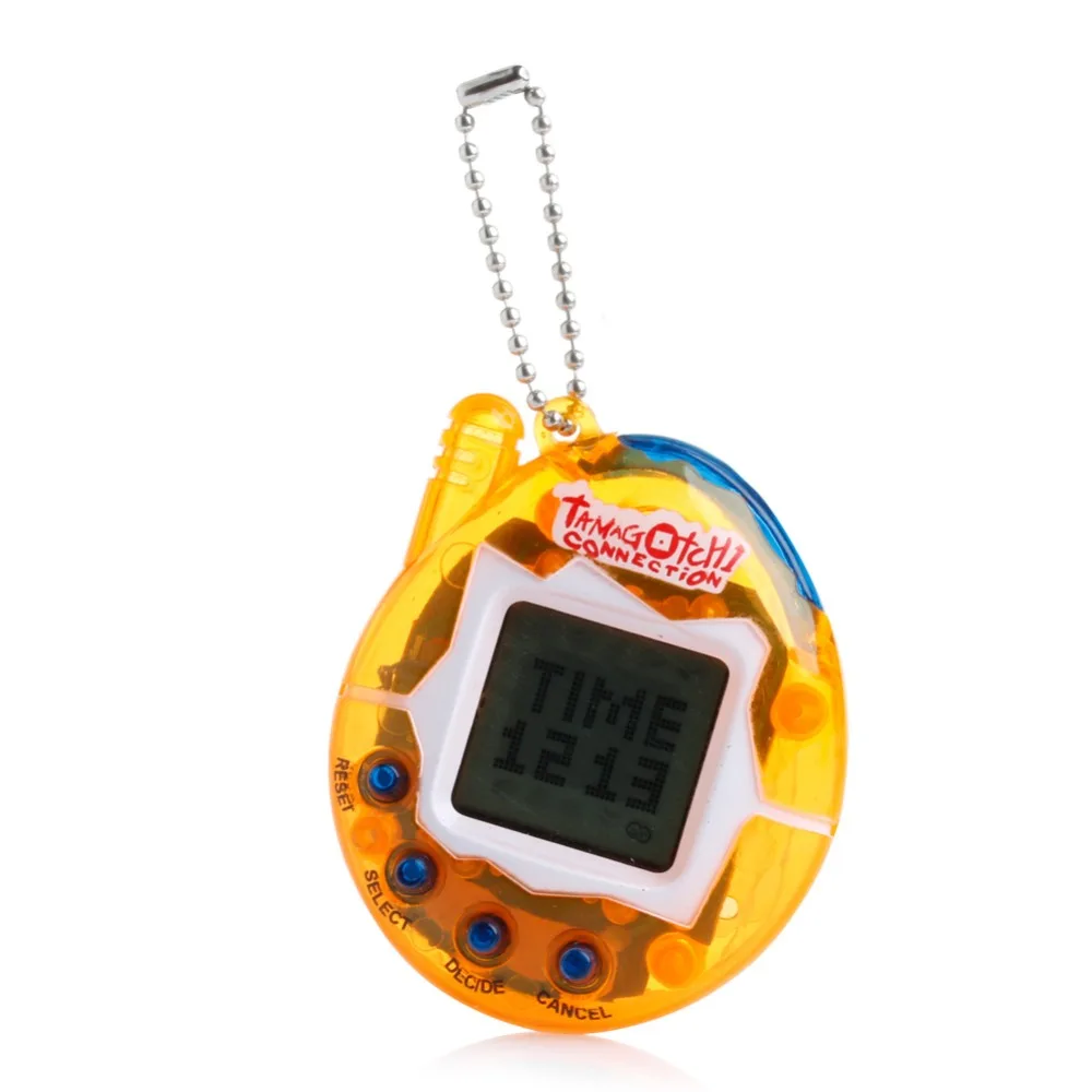 

1Pc 90S Nostalgic 49Pets Virtual Cyber Pet Game Child Toy Key Tamagotchi Buckles