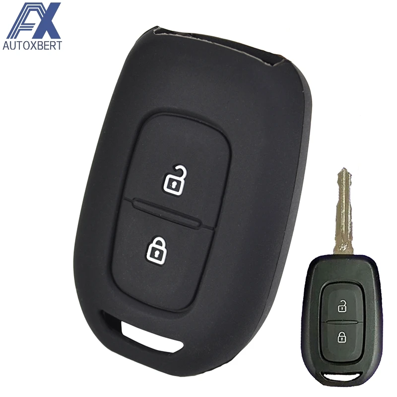 AX для Renault kwid символ движения Dacia Sandero Logan Duster 2016 2017 2018 2 кнопки силиконовый
