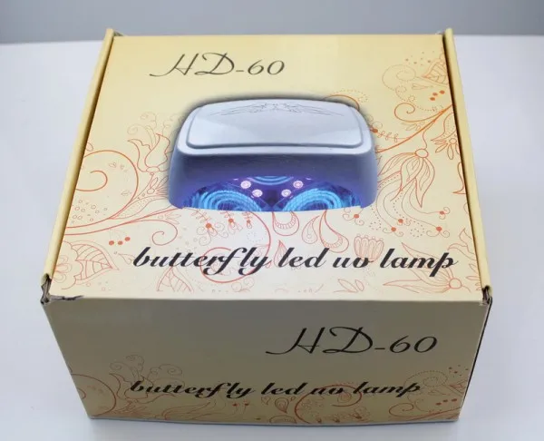 Светодиодная УФ лампа для гель лака 60 Вт 110 240 В|nail dryer|60w ccfl ledpolish lamp |