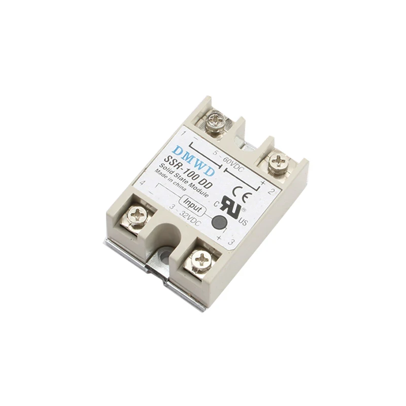 Твердотельные реле SSR 60DD 80DD 100DD 60A 80A 100A DC Управление генератор импульсов 3 32VDC для 5