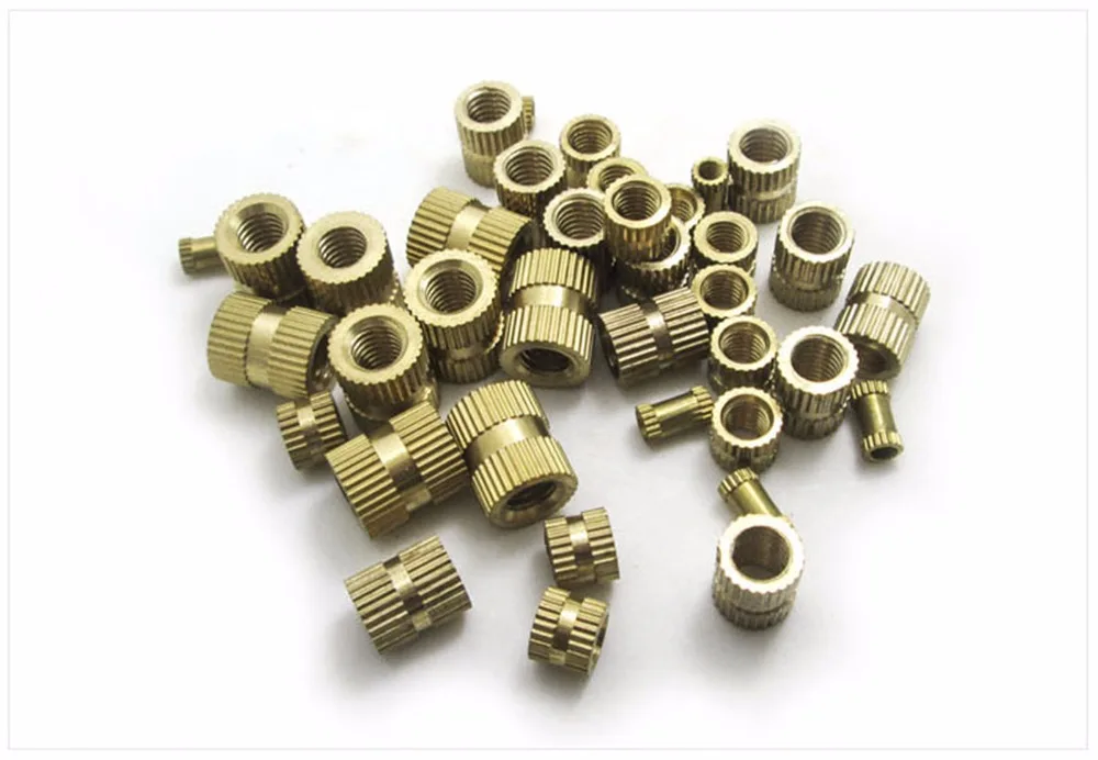 25 100 шт. медные вставки M3|brass insert|knurled nutnut insert |