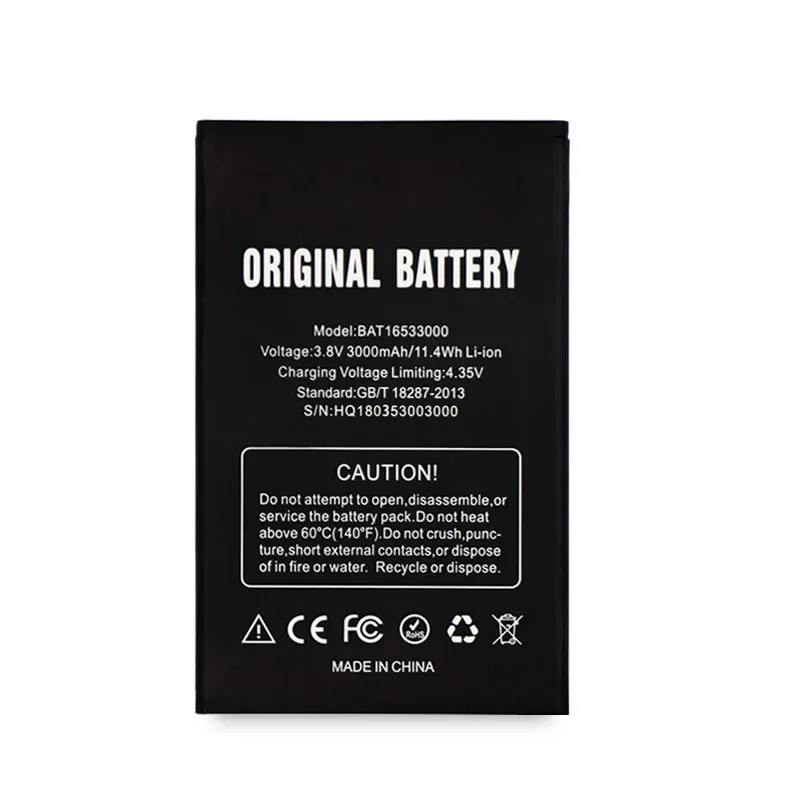 Аккумулятор Для DOOGEE X9 pro Batterie Bateria Batterij X9S 5 дюймов мобильный телефон BAT16533000 3000
