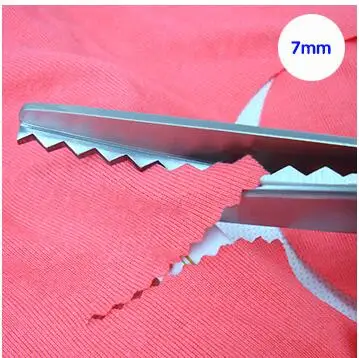 triangle 7mm Многофункциональные ножницы из нержавеющей стали, ножницы для шитья, DIY ткань, кожа, ремесло, обивка, ножницы, портной инструмент - Цвет: triangle 7mm