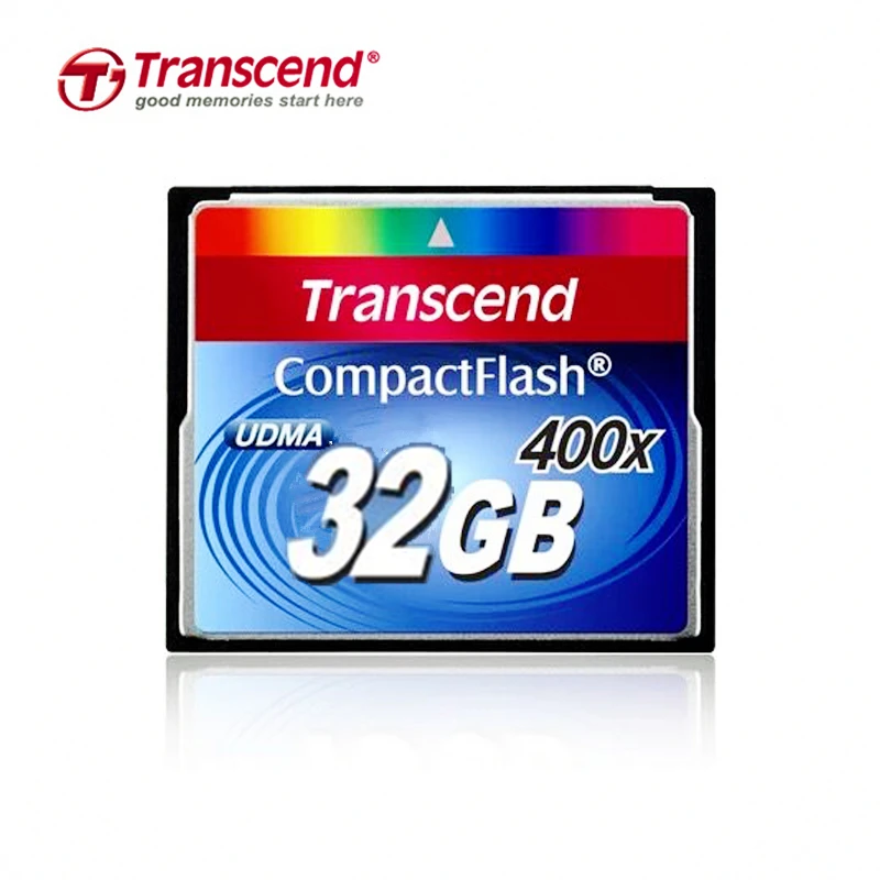 Оригинальная карта памяти Transcend 400X 32GB CF реальная емкость 16GB профессиональные