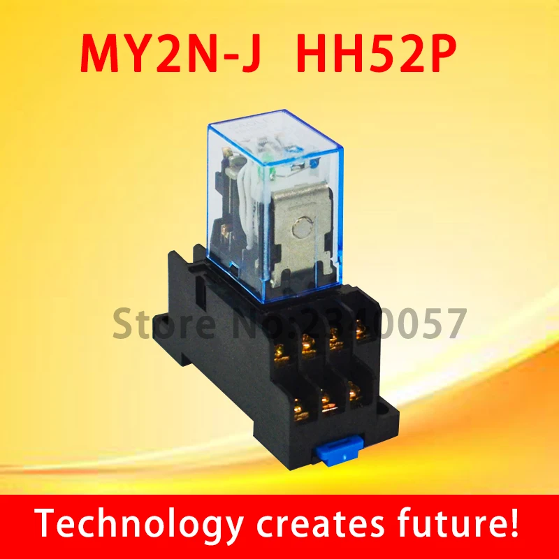 

Реле MY2P HH52P MY2NJ 220 В катушка переменного тока высокого качества Универсальный DPDT микро фотомагнитный держатель 8 контактов 5 комплектов/лот