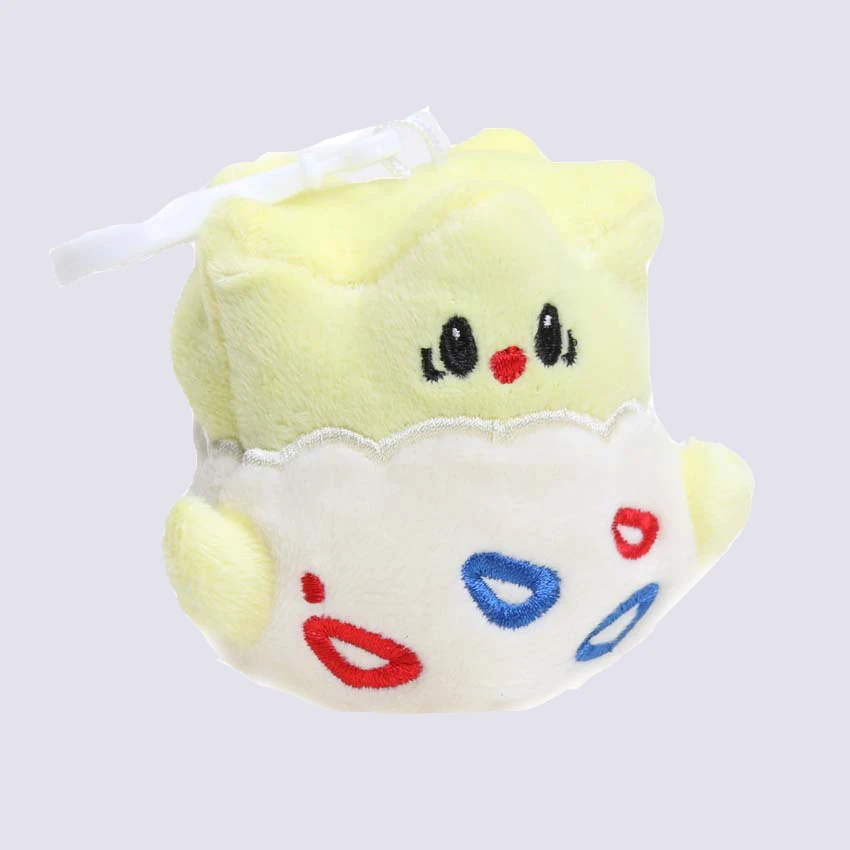 Togepi Карманная кукла Бульбазавр, чармандер Piplup Squirtle Eevee Mew Мягкие животные маленькие подвесные игрушки - Цвет: Togepi