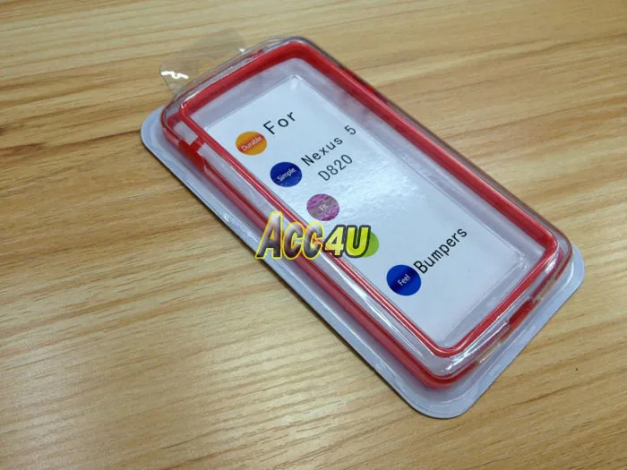 100pcs/lot Nexus 5 TPU+PC Two-Color Bumper Frame For LG google nexus 11 colors available + DHL Free Shipping |