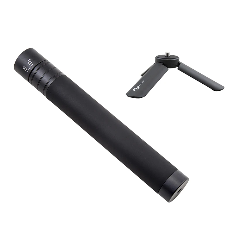 Pole with Tripod FeiyuTech Feiyu V2 700 Reach шест удлиняющийся бар для Feiyu G5/WG2/SPG ZhiYun SMOOTH кран 3-осный портативный монопод с шарнирным замком w/1/" резьба - Цвет: Pole with Tripod