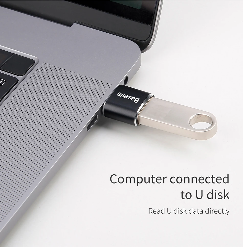 Baseus type C Мужской к USB Женский адаптер типа OTG-c OTG конвертер зарядное устройство переходник конвертер для USB Женский к type-C Мужской