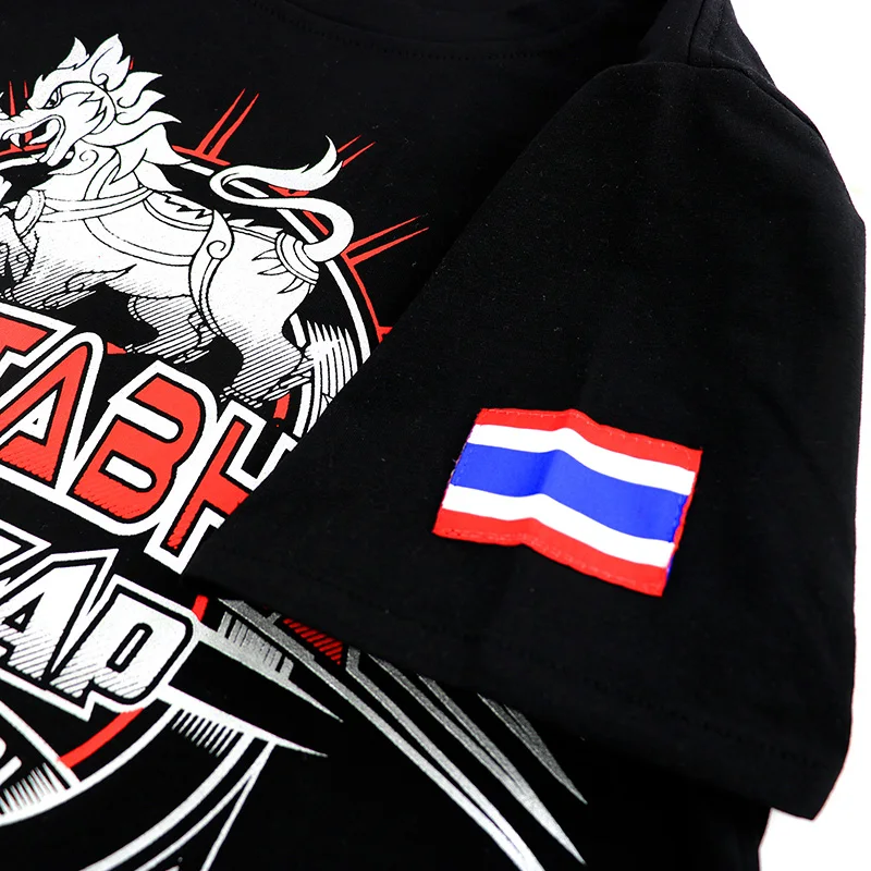 VSZAP Kampf Sanda Boxen MMA Футболка спортивная футболка Kampf Kampfkunst фитнес-Тренировка Муай Тай футболка Mnner homme