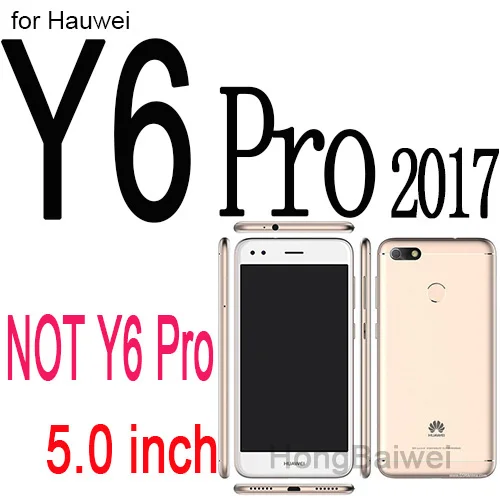 For Y6 Pro 2017 Флип кожаный чехол покрытие для huawei P Smart Honor 8X 7A 6A 6C 6X 7X 7C Pro 8 9 5A P9 P8 lite mini P10 20 Y5 Y6 Prime Y7 - Цвет: For Y6 Pro 2017