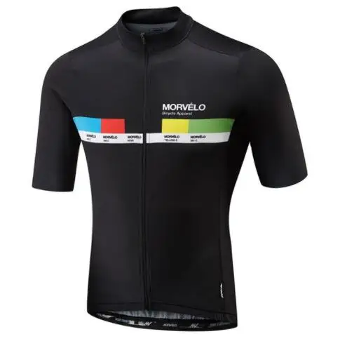 9D pad 2019 Morvelo летние дышащие короткий рукав Велоспорт Джерси Ropa De Ciclismo Hombre