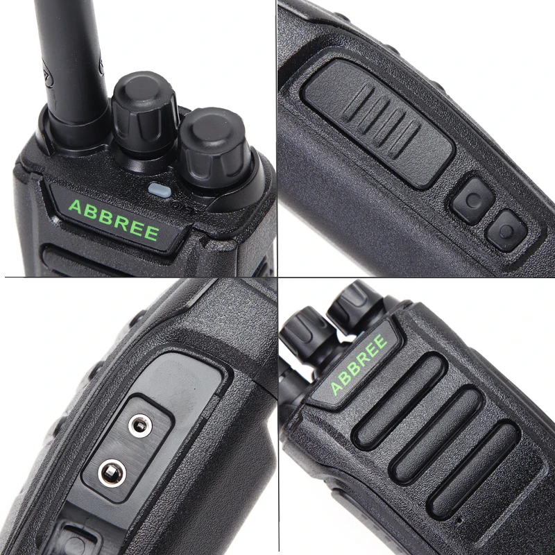 ABBREE AR-Q10 Powerful 10W 3000mAh Battery 99CH LED Hidden Display Screen UHF 400-470Mhz Long Range Two Way Radio Walkie Talkies | Мобильные