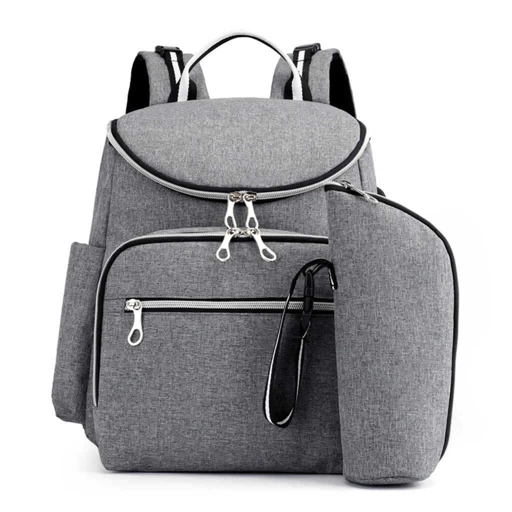 Backpack Shoulder Bag Canvas Large Capacity Backpacks for Girls Teenagers Solid Mummy Bags | Багаж и сумки