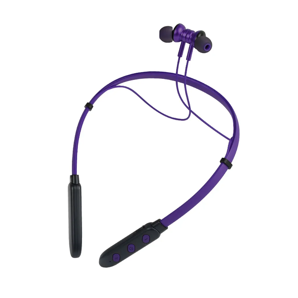 Модные Спортивные наушники Bluetooth V4.1 + EDR с шейным ободом маленькие петлей