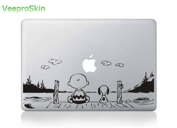 Наклейка для ноутбука Macbook Decal Pro Air retina 1" 13" 1" 11,6 12,5 13,3 15,4 дюймов - Цвет: MB black-Part E (34)