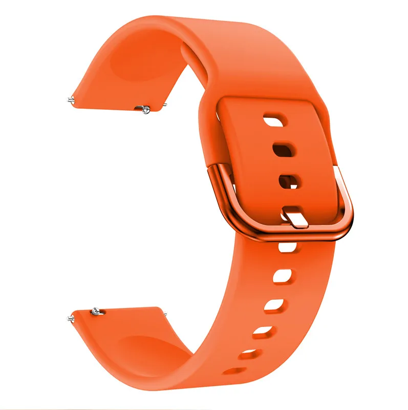 Orange Силиконовый ремешок для часов Garmin Vivoactive 3 Music/Forerunner 645 245 245M умный Браслет спортивный ремешок для часов Correa Band - Цвет: Orange